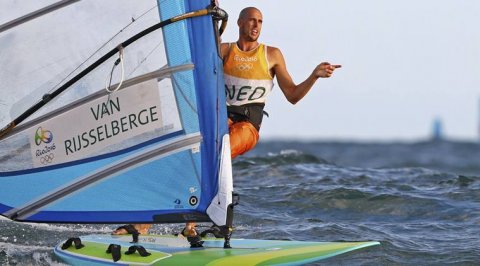 Dorian winning the Olympic windsurfing 2016 in Rio